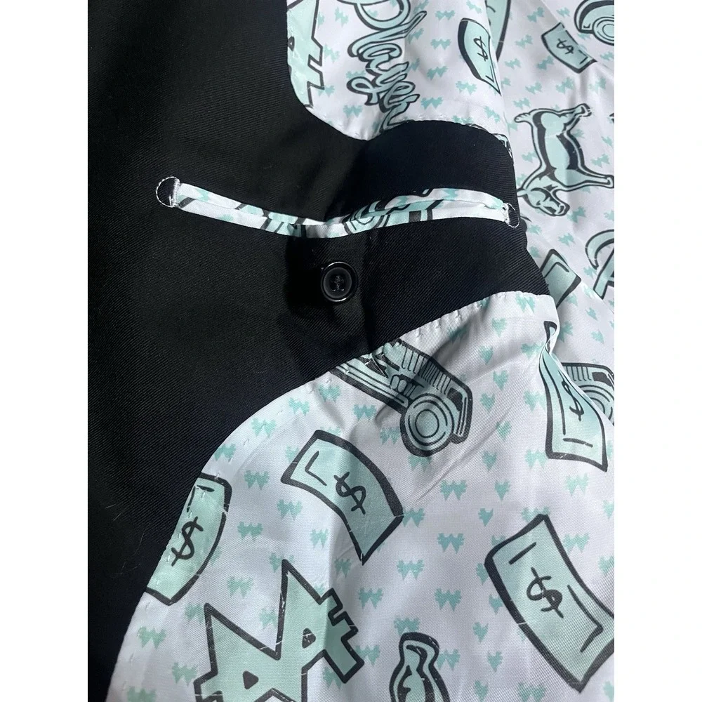NWT Men's Sz 46R‎ Monopoly Themed Blazer.